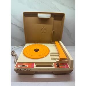 Fisher-Price 1982 Vintage Phonograph Record Player